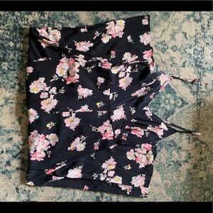 Wide Legged Jumpsuit with Front Slits